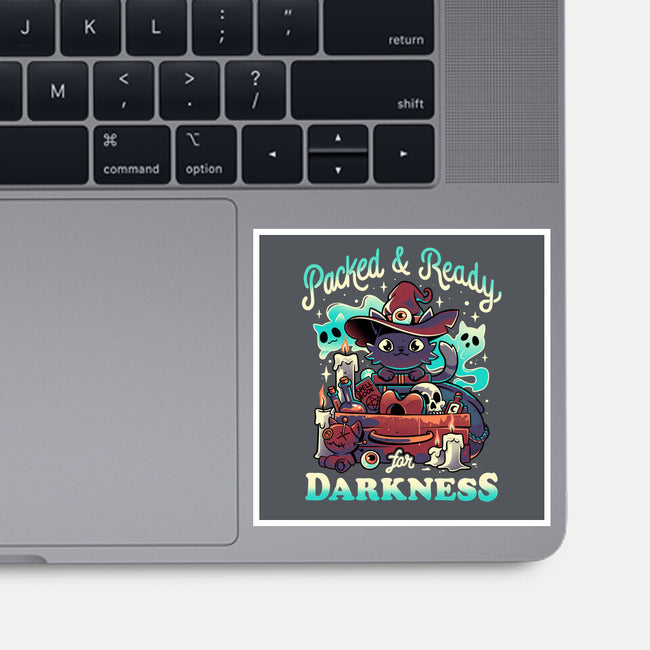 Ready For Darkness-None-Glossy-Sticker-Snouleaf