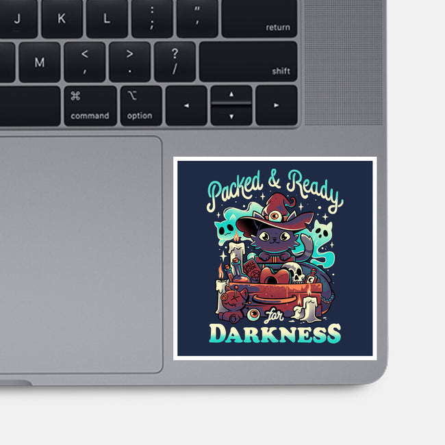 Ready For Darkness-None-Glossy-Sticker-Snouleaf