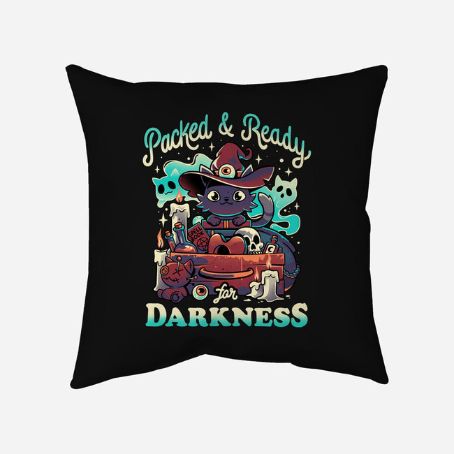 Ready For Darkness-None-Non-Removable Cover w Insert-Throw Pillow-Snouleaf