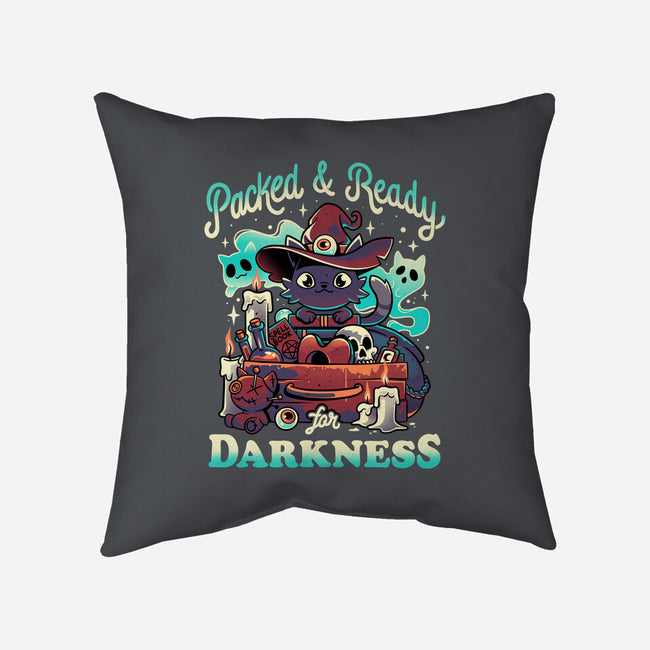 Ready For Darkness-None-Non-Removable Cover w Insert-Throw Pillow-Snouleaf