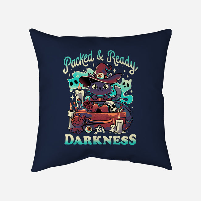 Ready For Darkness-None-Removable Cover w Insert-Throw Pillow-Snouleaf