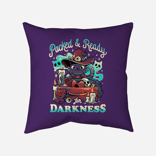 Ready For Darkness-None-Removable Cover w Insert-Throw Pillow-Snouleaf