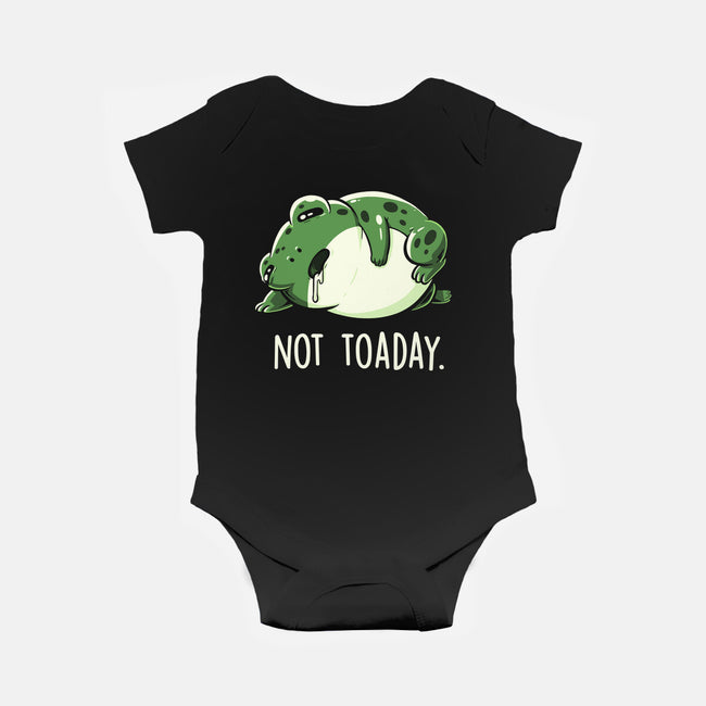 Not Toaday-Baby-Basic-Onesie-koalastudio