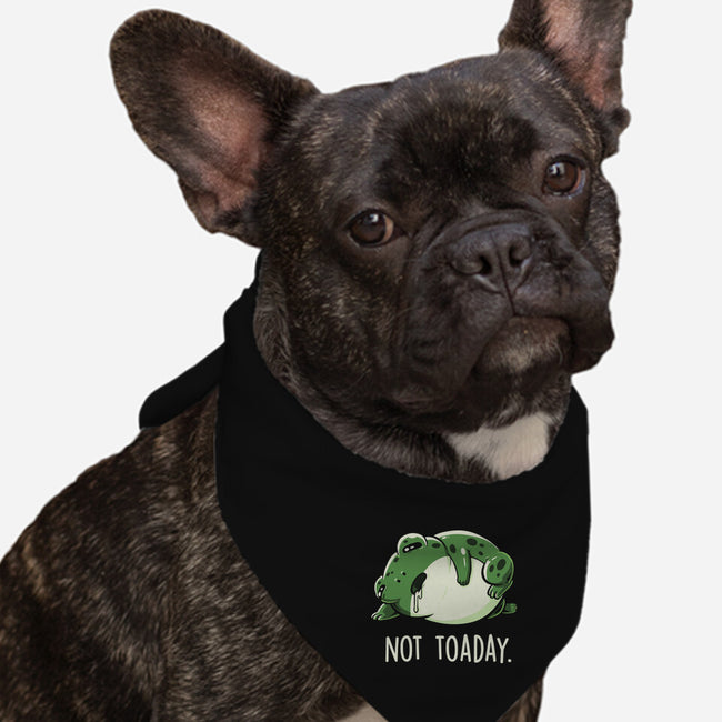 Not Toaday-Dog-Bandana-Pet Collar-koalastudio