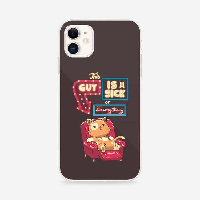 Sick Of Everything-iPhone-Snap-Phone Case-koalastudio