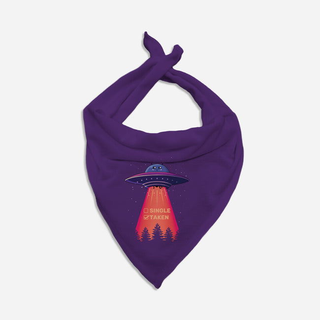 UFO Taken-Dog-Bandana-Pet Collar-danielmorris1993