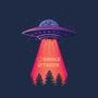 UFO Taken-Unisex-Basic-Tee-danielmorris1993