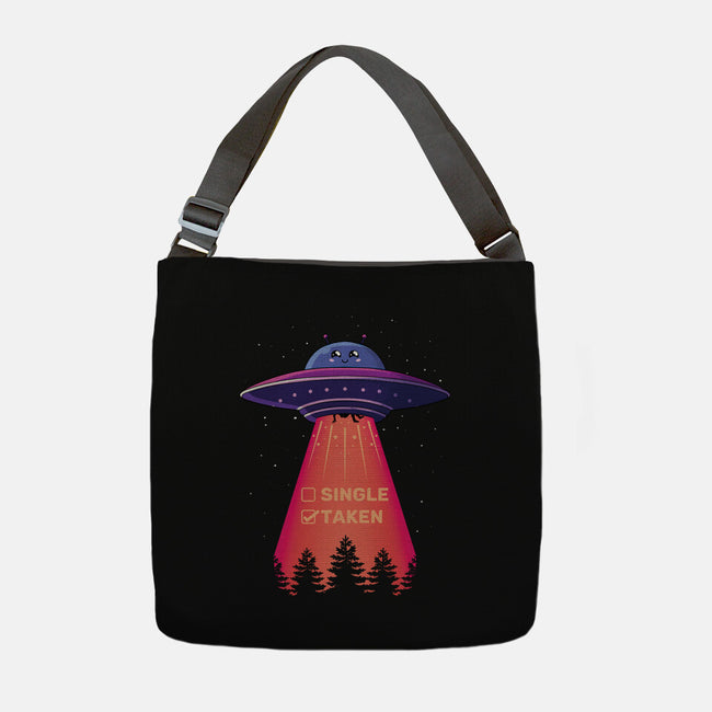 UFO Taken-None-Adjustable Tote-Bag-danielmorris1993