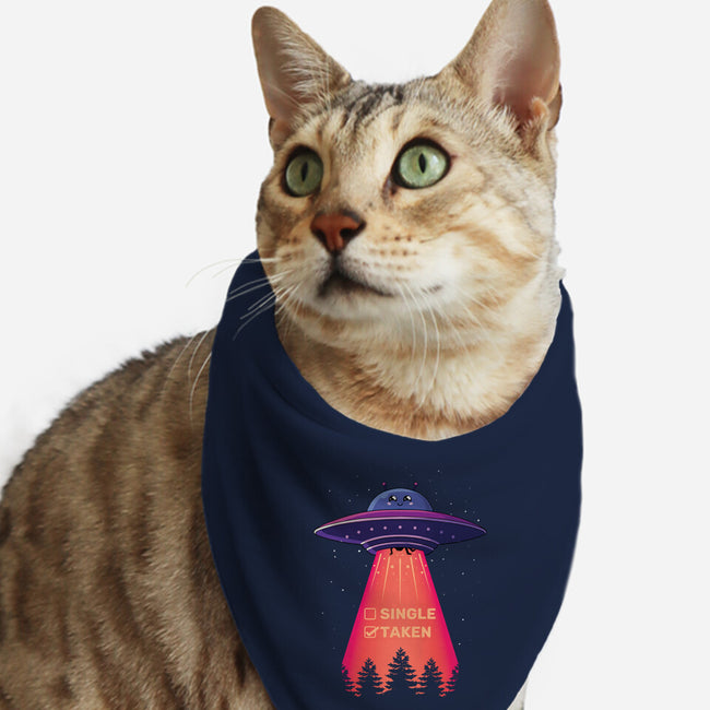 UFO Taken-Cat-Bandana-Pet Collar-danielmorris1993