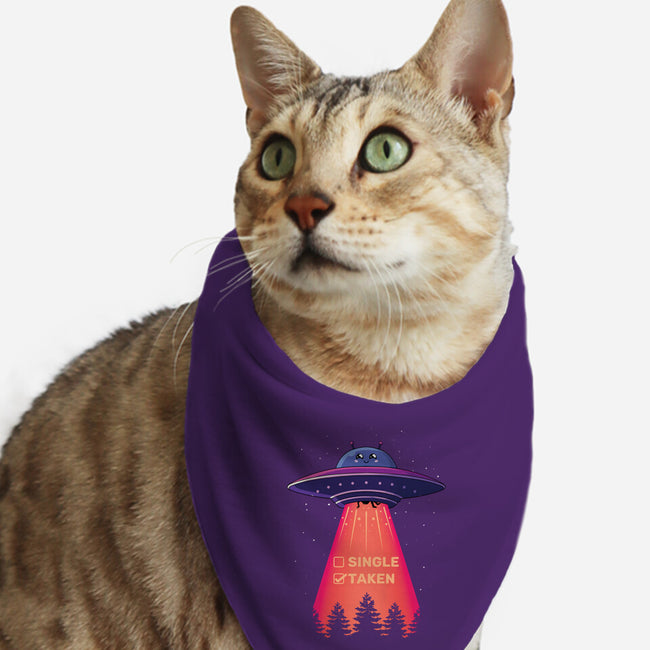 UFO Taken-Cat-Bandana-Pet Collar-danielmorris1993