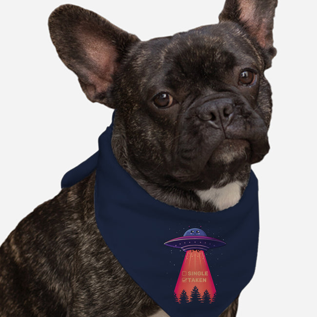 UFO Taken-Dog-Bandana-Pet Collar-danielmorris1993