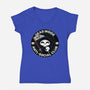 Dead Inside Anti-Social Club-Womens-V-Neck-Tee-danielmorris1993