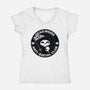 Dead Inside Anti-Social Club-Womens-V-Neck-Tee-danielmorris1993