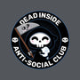 Dead Inside Anti-Social Club-None-Removable Cover-Throw Pillow-danielmorris1993