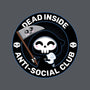 Dead Inside Anti-Social Club-None-Zippered-Laptop Sleeve-danielmorris1993