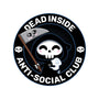 Dead Inside Anti-Social Club-None-Zippered-Laptop Sleeve-danielmorris1993