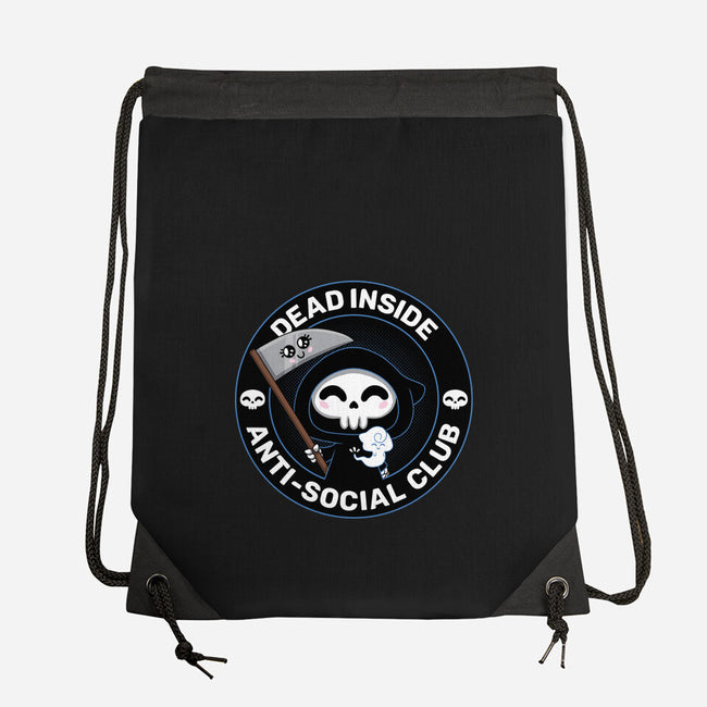 Dead Inside Anti-Social Club-None-Drawstring-Bag-danielmorris1993