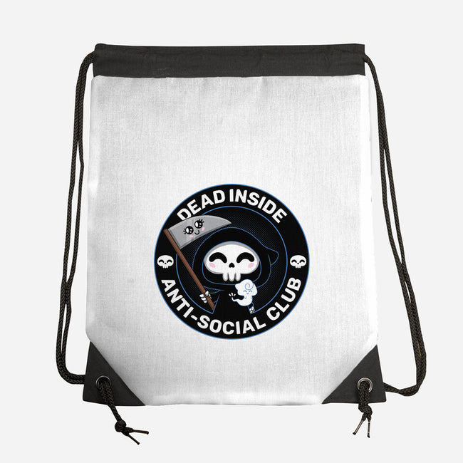 Dead Inside Anti-Social Club-None-Drawstring-Bag-danielmorris1993