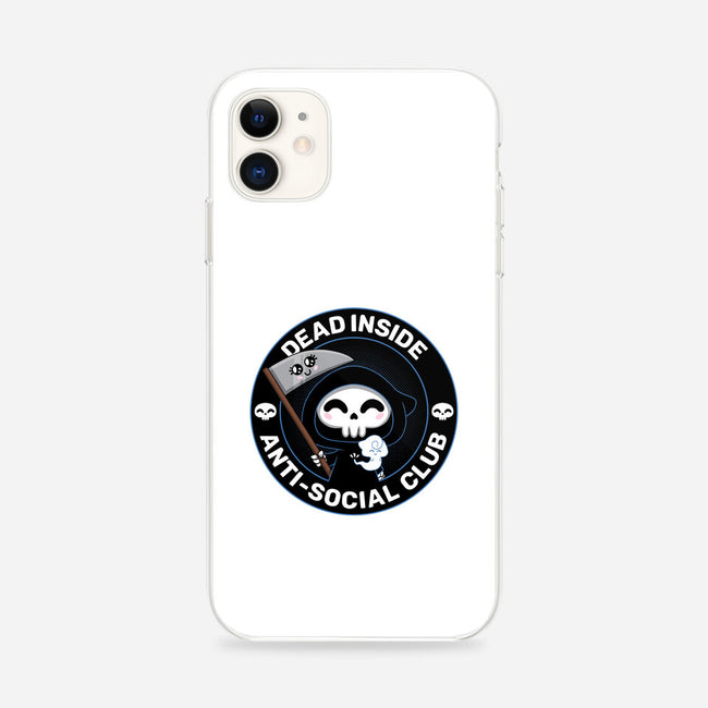 Dead Inside Anti-Social Club-iPhone-Snap-Phone Case-danielmorris1993