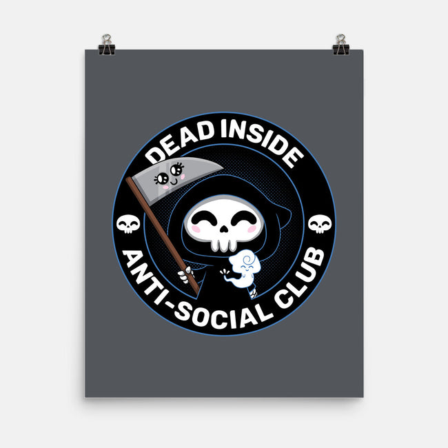 Dead Inside Anti-Social Club-None-Matte-Poster-danielmorris1993