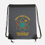 Don't Trust Atoms-None-Drawstring-Bag-danielmorris1993