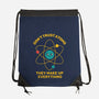 Don't Trust Atoms-None-Drawstring-Bag-danielmorris1993