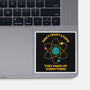 Don't Trust Atoms-None-Glossy-Sticker-danielmorris1993