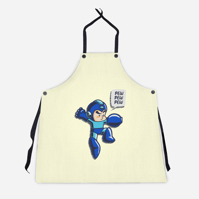 Pew Pew-Unisex-Kitchen-Apron-Kakafuty