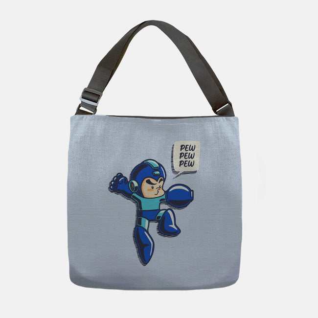 Pew Pew-None-Adjustable Tote-Bag-Kakafuty