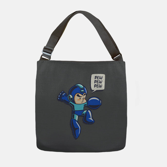 Pew Pew-None-Adjustable Tote-Bag-Kakafuty