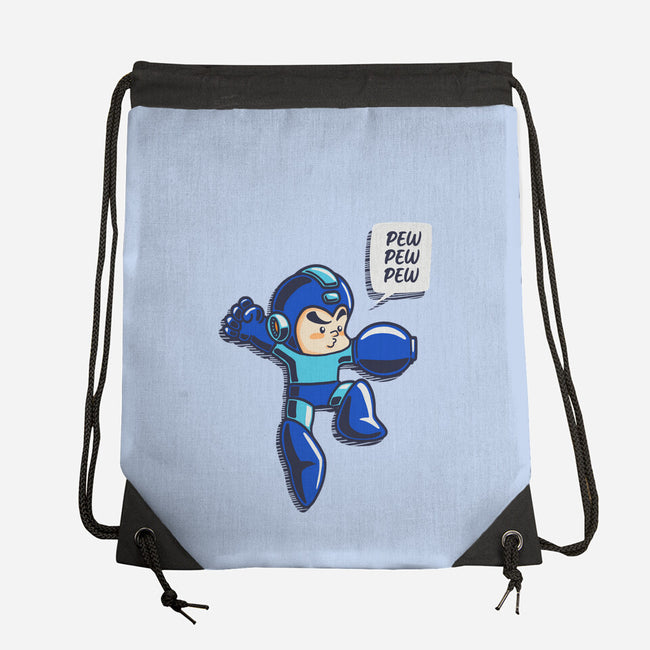 Pew Pew-None-Drawstring-Bag-Kakafuty