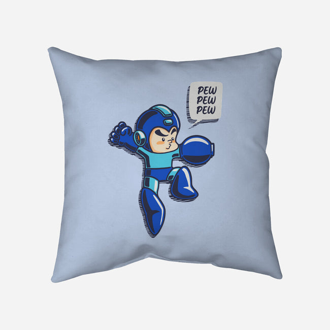 Pew Pew-None-Non-Removable Cover w Insert-Throw Pillow-Kakafuty