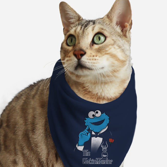 The CookieMonster-Cat-Bandana-Pet Collar-Claudia