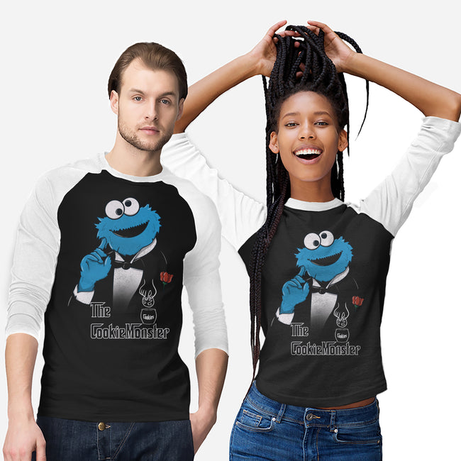 The CookieMonster-Unisex-Baseball-Tee-Claudia