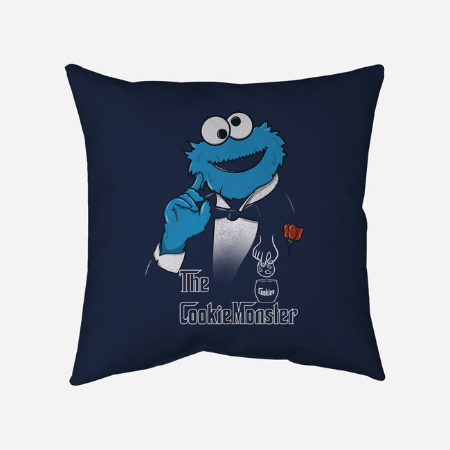 The CookieMonster-None-Removable Cover-Throw Pillow-Claudia