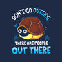Out There-Womens-Fitted-Tee-Vallina84