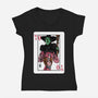 The Witches Of Oz-Womens-V-Neck-Tee-zascanauta