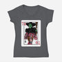 The Witches Of Oz-Womens-V-Neck-Tee-zascanauta