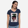 The Witches Of Oz-Womens-V-Neck-Tee-zascanauta