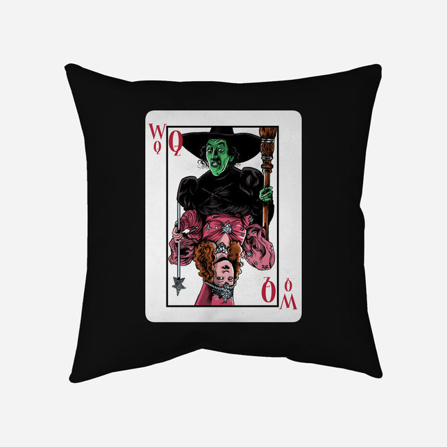 The Witches Of Oz-None-Removable Cover w Insert-Throw Pillow-zascanauta