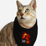 Black Knight Returns-Cat-Bandana-Pet Collar-Art_Of_One