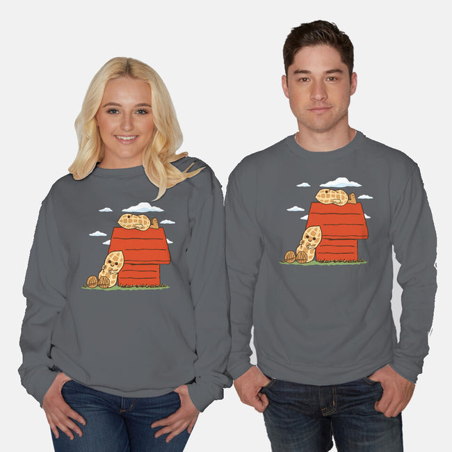 Peanuts-Unisex-Crew Neck-Sweatshirt-Melonseta