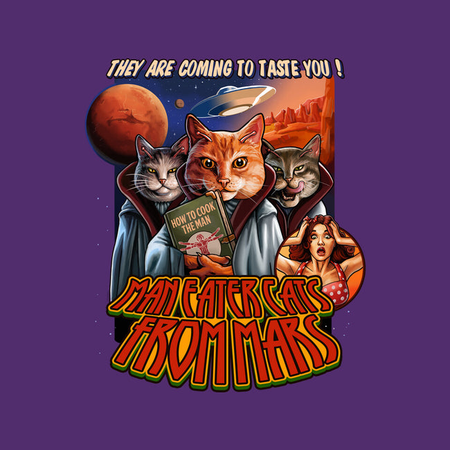 Cats From Mars-None-Polyester-Shower Curtain-daobiwan