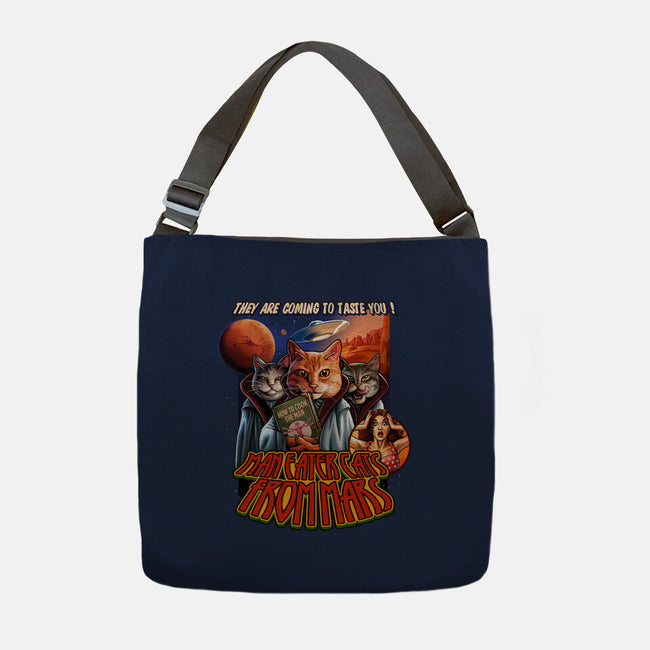 Cats From Mars-None-Adjustable Tote-Bag-daobiwan