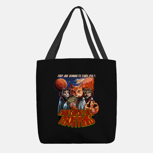 Cats From Mars-None-Basic Tote-Bag-daobiwan