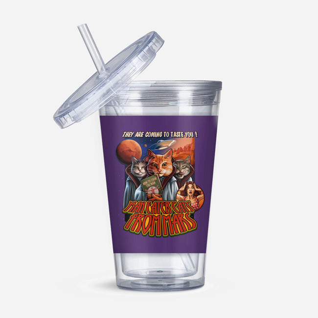 Cats From Mars-None-Acrylic Tumbler-Drinkware-daobiwan