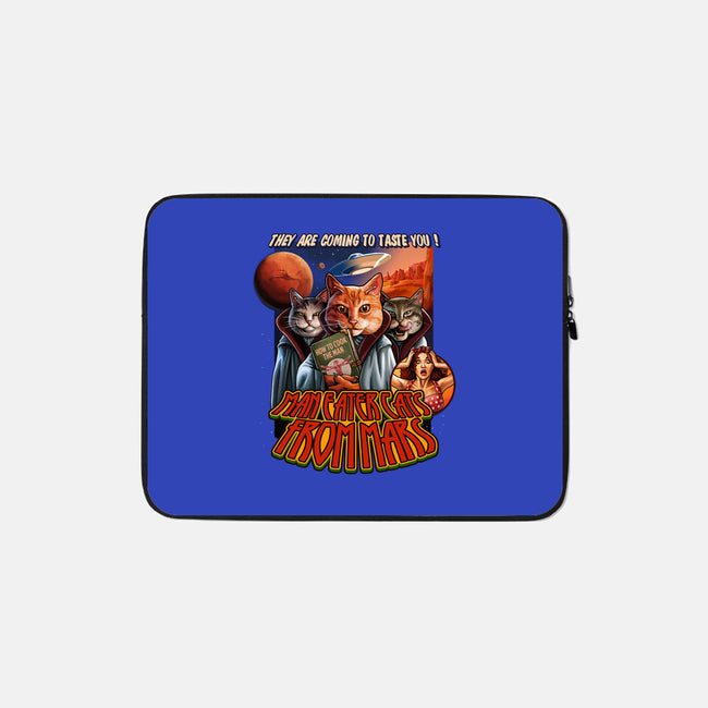 Cats From Mars-None-Zippered-Laptop Sleeve-daobiwan