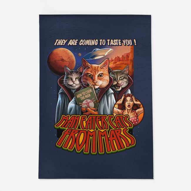 Cats From Mars-None-Indoor-Rug-daobiwan