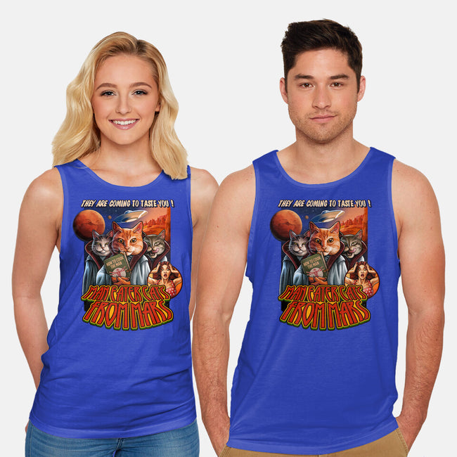 Cats From Mars-Unisex-Basic-Tank-daobiwan