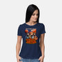 Cats From Mars-Womens-Basic-Tee-daobiwan